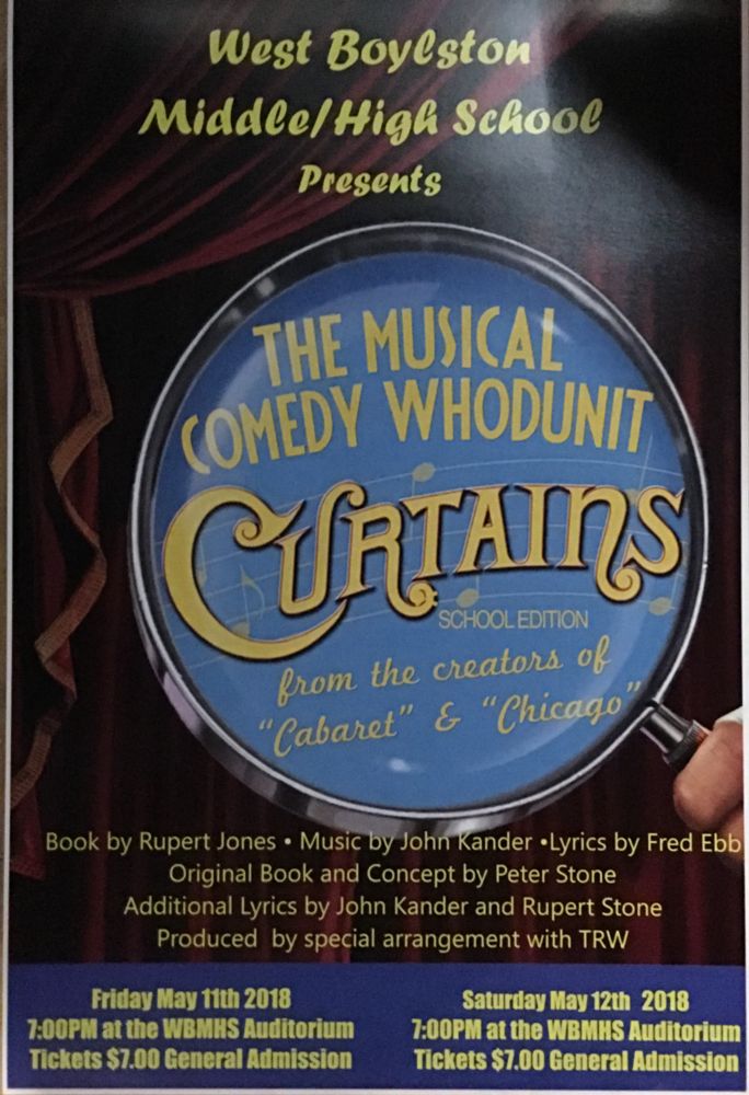 Curtain - play bill